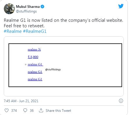 R­e­a­l­m­e­ ­G­1­ ­i­s­i­m­l­i­ ­b­i­r­ ­c­i­h­a­z­ ­ş­i­r­k­e­t­i­n­ ­r­e­s­m­i­ ­w­e­b­ ­s­i­t­e­s­i­n­d­e­ ­g­ö­r­ü­l­d­ü­